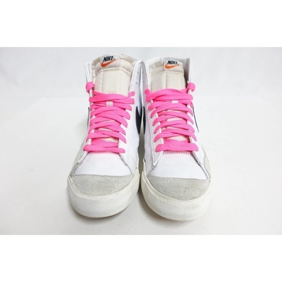 NIKE Men Blazer Mid \'77 Vintage White/Black/Pink Sneakers 10.5US/9.5UK/44.5 main image 8